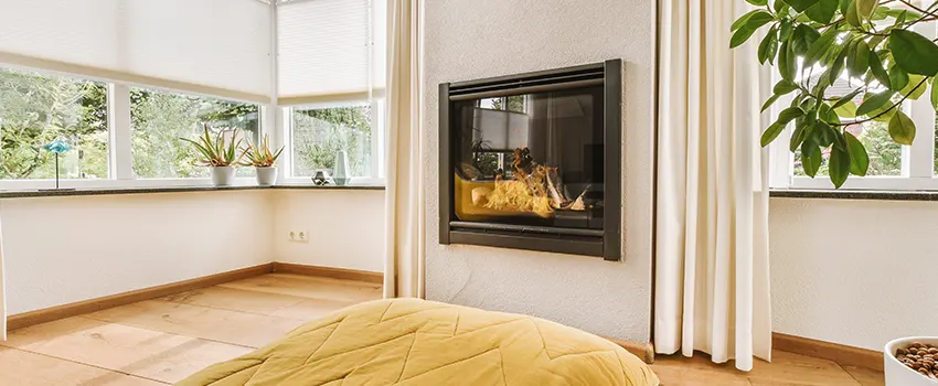 Residential Fireplace Ceramic Glass Installation in Fort Hunt, VA