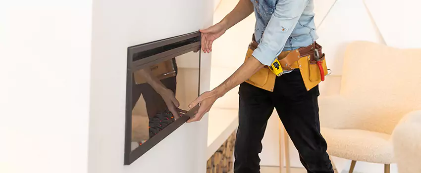 Metal Fireplace Installation in Fort Hunt, Virginia