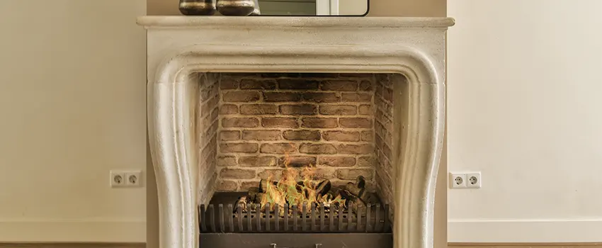 Vintage-style Fireplace Redesign in Fort Hunt, Virginia